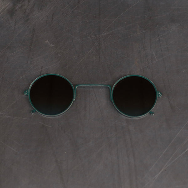 Rigards X ZIGGY CHEN joint series RG1008ZC titanium double-layer sunglasses RG-RG1008ZC CLIP-SLKQTL dark green frame bronze blue lens CLIP